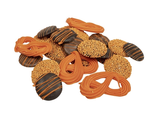 Oranje chocolade